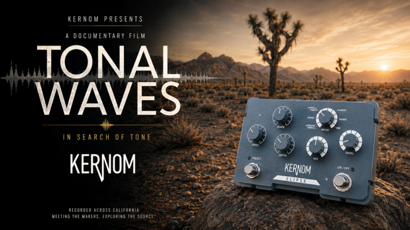 KERNOM – Tonal Waves, un road-movie autour du son